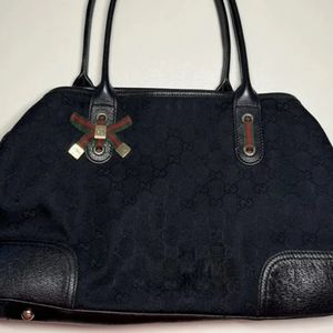 100% Authentic Vintage Gucci Sherry Line Handbag